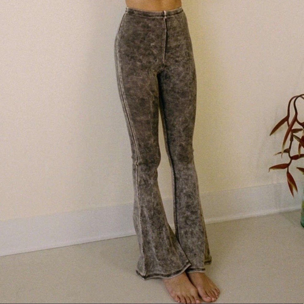 Out From Under | Urban Outfitters | Ryan Ribbed Flare Pant